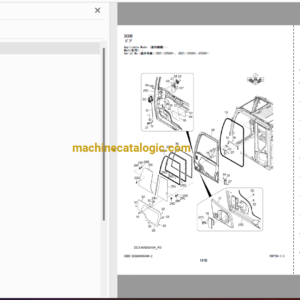 Hitachi ZX250LC-7,ZX250LCN-7 Hydraulic Excavator Full Parts Catalog