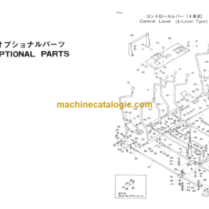 Hitachi UH071 Hydraulic Excavator Parts Catalog