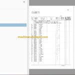 Hitachi EX270-5,EX270LC-5,EX280H-5,EX280LCH-5 Excavator Full Parts Catalog