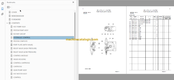 Hitachi ZW20L Wheel Loader Full Parts Catalog