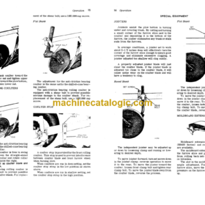 John Deere F245H Series Semi-Integral Moldboard Plows Operator’s Manual (OMA15721)