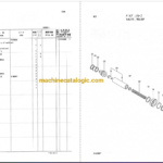 Hitachi EX60-5,EX60LC-5,EX80-5 Excavator Full Parts Catalog