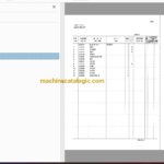 Hitachi CX400 Crawler Crane Full Parts Catalog