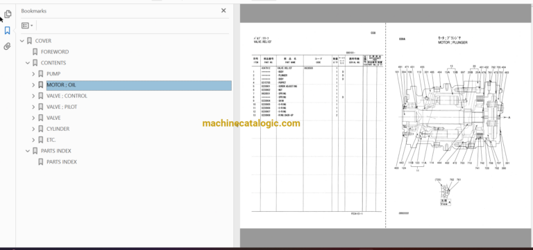Hitachi CX400 Crawler Crane Full Parts Catalog
