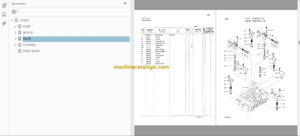 Hitachi ZX225USR,ZX225USRLC,ZX225USR-E,ZX225USRLC-E, ZX225USRK,ZX225USRLCK Excavator Full Parts Catalog