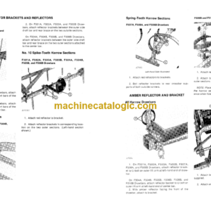 John Deere F500 Series Integral Harrow and Harrow Sections Operator’s Manual (OMA22849)
