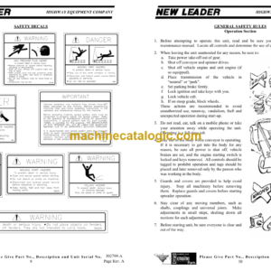 John Deere 4920 L3220G4 Multapplier General Manual (OM302799)