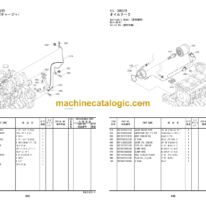 Hitachi V3307-DI-T-E3B-WLTC3 Engine Parts Catalog