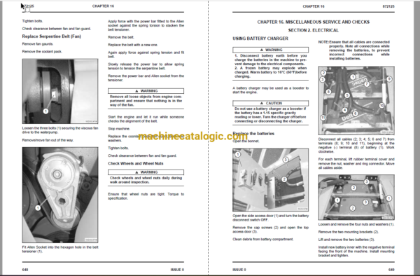 AH500-D Articulated Dump Truck Operation and Tests Technical Manual