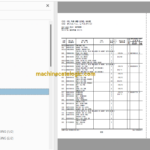 Hitachi ZX120-5B,ZX130-5B,ZX130K-5B,ZX130KB-5B,ZX130LCN-5B Hydraulic Excavator Full Parts and Engine Parts Catalog