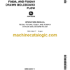 John Deere F670A, F670AH, F680A and F680AH Drawn Moldboard Plow Operator's Manual (OMA15894)