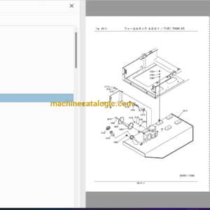 Hitachi ZR125HC Track Mounted Wood Grinder Full Parts Catalog