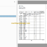 Hitachi EX1200-6 Hydraulic Excavator Full Parts Catalog