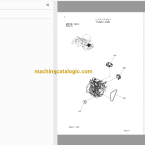 Hitachi ZW30 Wheel Loader Full Parts and Engine Parts Catalog