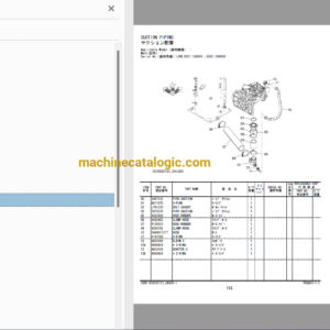 Hitachi ZX120-6 Hydraulic Excavator Full Parts Catalog