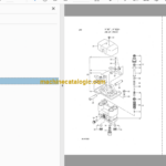 Hitachi EX2500 Excavator Full Parts Catalog