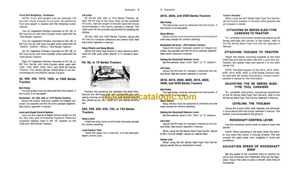 John Deere 33 Vegetable Planter Operator's Manual (OMA25188)