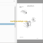 Hitachi ZW30 Wheel Loader Full Parts and Engine Parts Catalog