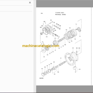 Hitachi EX300,EX300LC,EX300H,EX300LCH Hydraulic Excavator Full Parts Catalog