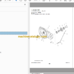 Hitachi ZX200-6 Series Hydraulic Excavator Full Parts and Engine Parts Catalog