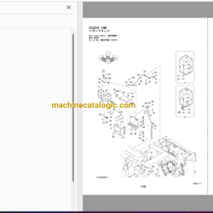 Hitachi ZX870LC-5B Hydraulic Excavator Full Parts Catalog