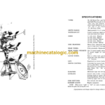 John Deere Integral Two-and Three- Furrow Tractor Disk Plows No. 800 Series for '1520, 620, 720, 50, 11 11 60, and 70 Tractors Operator's Manual (OMA49756)
