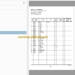 Hitachi EX2500-6 Hydraulic Excavator Full Parts Catalog