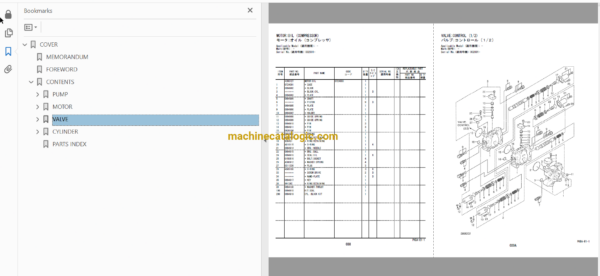 Hitachi EX2500-6 Hydraulic Excavator Full Parts Catalog