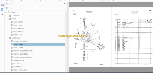 Hitachi ZR130HC Track Mounted Waste Recycler Full Parts Catalog