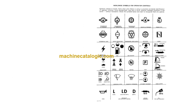 John Deere RO 516 Integral Two-Way Moldboard Plow Operator's Manual (OMA17311)