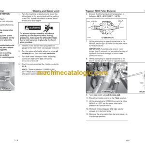 Tigercat 726E Feller Buncher Service Manual