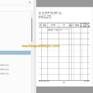 Hitachi ZX125W Wheeled Excavator Full Parts and Engine Parts Catalog