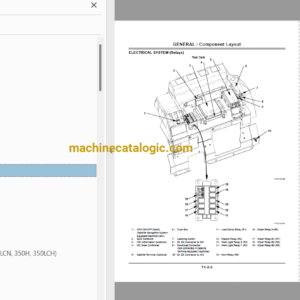 Hitachi ZX330,ZX330LC,ZX350H,ZX350LCH,ZX350LC,ZX350LCN,ZX370MTH Excavator Technical Manual