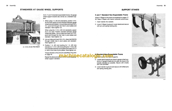 John Deere 900 V-RIPPER Operator's Manual (OMA50726)