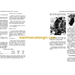 John Deere 415A and 416A Integral Moldboard Plows Operator's Manual (OMA13767) John Deere 415A and 416A Integral Moldboard Plows INDEX: