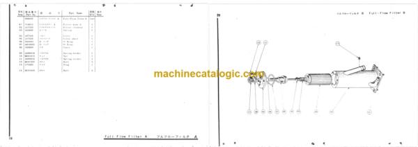 Hitachi UH06-2 Hydraulic Excavator Parts Catalog