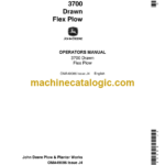 John Deere 3700 Drawn Flex Plow Operator's Manual (OMA49086)
