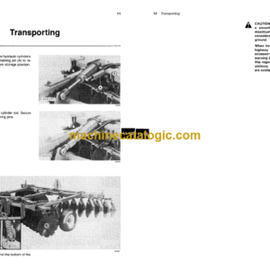 John Deere 1635 Disk Operator’s Manual (OMA46835)