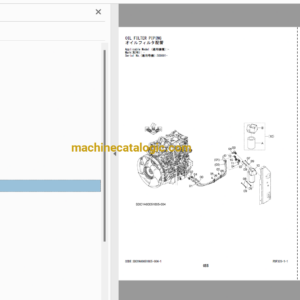 Hitachi ZX200-7, ZX200LC-7 (Oceania Spec.) Hydraulic Excavator Full Parts Catalog