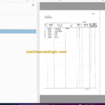 Hitachi ZX270,ZX270LC Excavator Full Parts Catalog