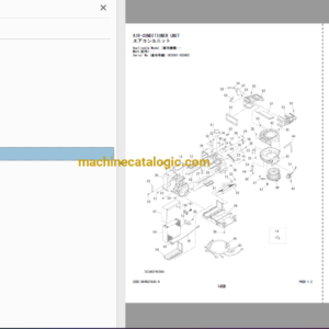 Hitachi EX2600E-6 Electric Excavator Parts Catalog