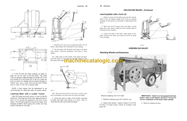 John Deere 336 Series Balers Operator's Manual (OME53642)