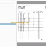 Hitachi EX2600E-6 Electric Excavator Parts Catalog