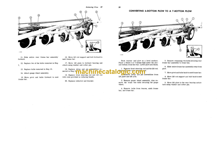 John Deere F245H Series Semi-Integral Moldboard Plows Operator's Manual (OMA15721)