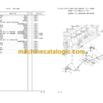 Komatsu HD465-7E0 Dump Truck Parts Book (BE001 and up)