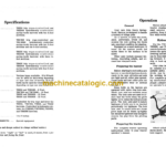 John Deere TH224, TH224H, THC328, THC328H, TH336, TH336H, TH436 and TH436H Spring-Tooth Harrows Operator's Manual (OMA16492)