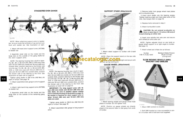 John Deere 990 Single-Bar Subsoiler Bedder Operator's Manual (OMA33800)