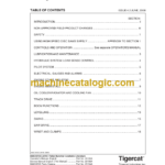 Tigercat 860C, 870CL, 870C Feller Buncher Service Manual (86011501 - 86013500)