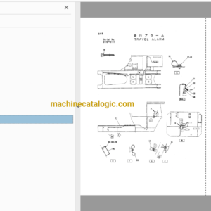 Hitachi EX3500 Hydraulic Excavator Full Parts Catalog