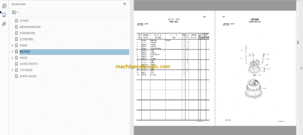 Hitachi ZX270-3,ZX270LC-3,ZX280LC-3,ZX280LCN-3,ZX280LCH-3 Hydraulic Excavator Full Parts and Engine Parts Catalog